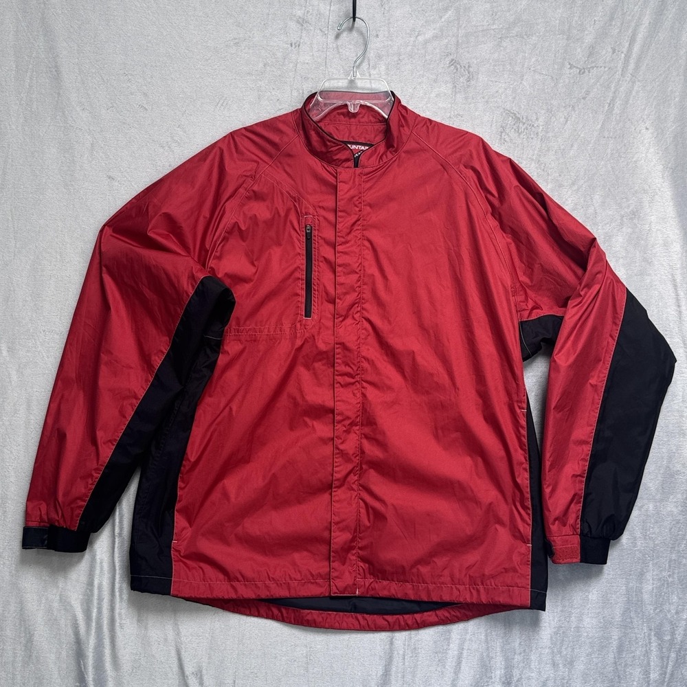 Sun Mountain Jacket Mens XL Windbreaker Golf Lightweight Shell Outerwear